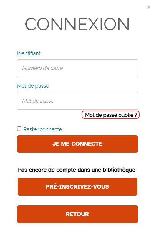 copie écran du site Internet