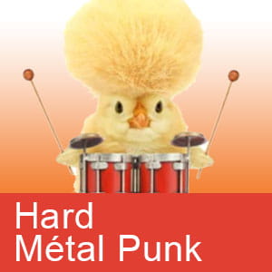 Sélection de musique hard, métal et punk