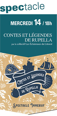 Affiche du spectacle Contes et légendes de Rupella