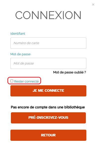 copie écran du site Internet